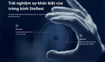 Tròng kính stellest kiểm soát cận thị ( Pháp )